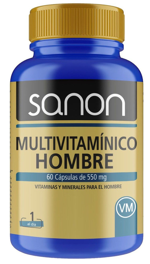 Multivitamínico Hombre · Sanon · 60 cápsulas