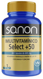 Multivitamínico Select +50 · Sanon · 60 cápsulas