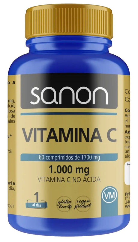 Vitamina C · Sanon · 60 comprimidos