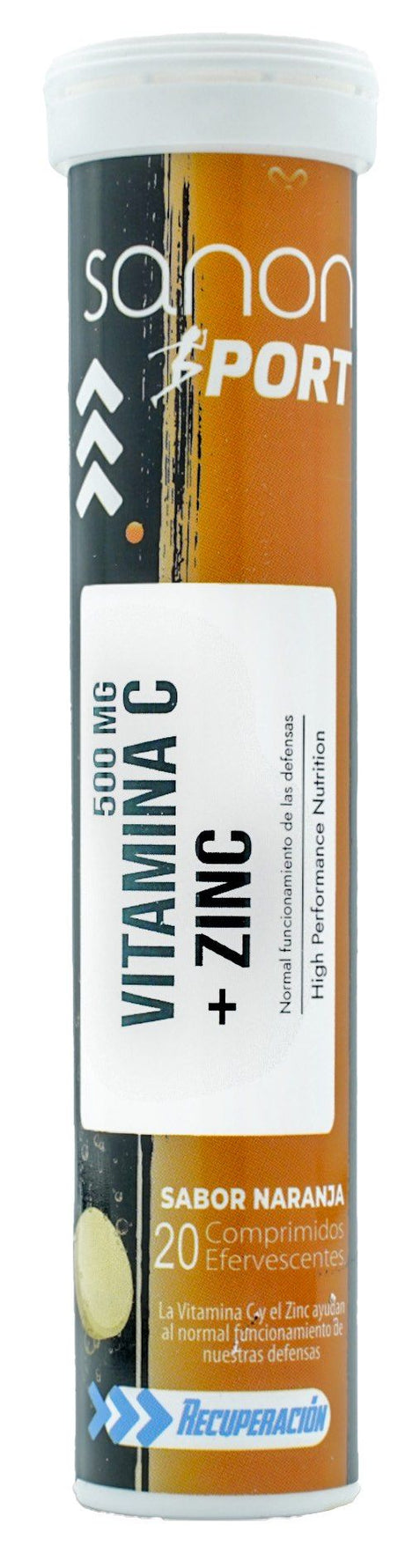 Vitamina C + Zinc · Sanon · 20 comprimidos