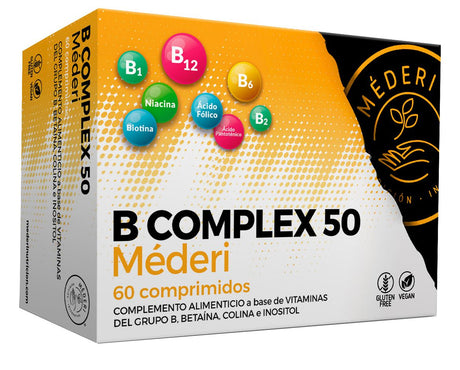 B-Complex 50 · Mederi · 60 comprimidos