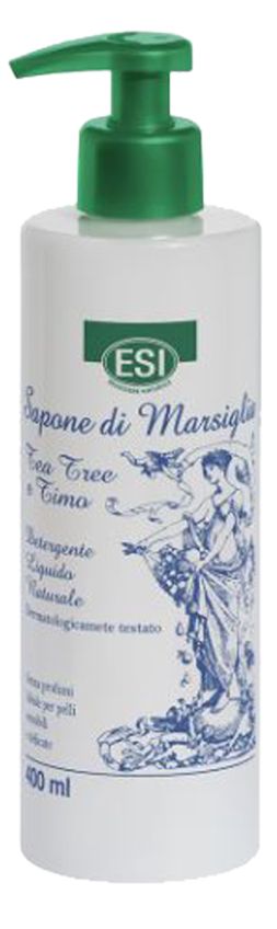 Jabón de Marsella con Árbol de Té y Tomillo Líquido · ESI · 400 ml