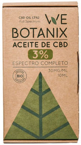 Aceite de CBD 3% Full Spectrum · WeBotanix · 10 ml