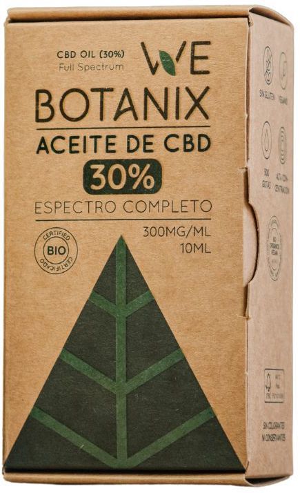 Aceite de CBD 30% Full Spectrum · WeBotanix · 10 ml