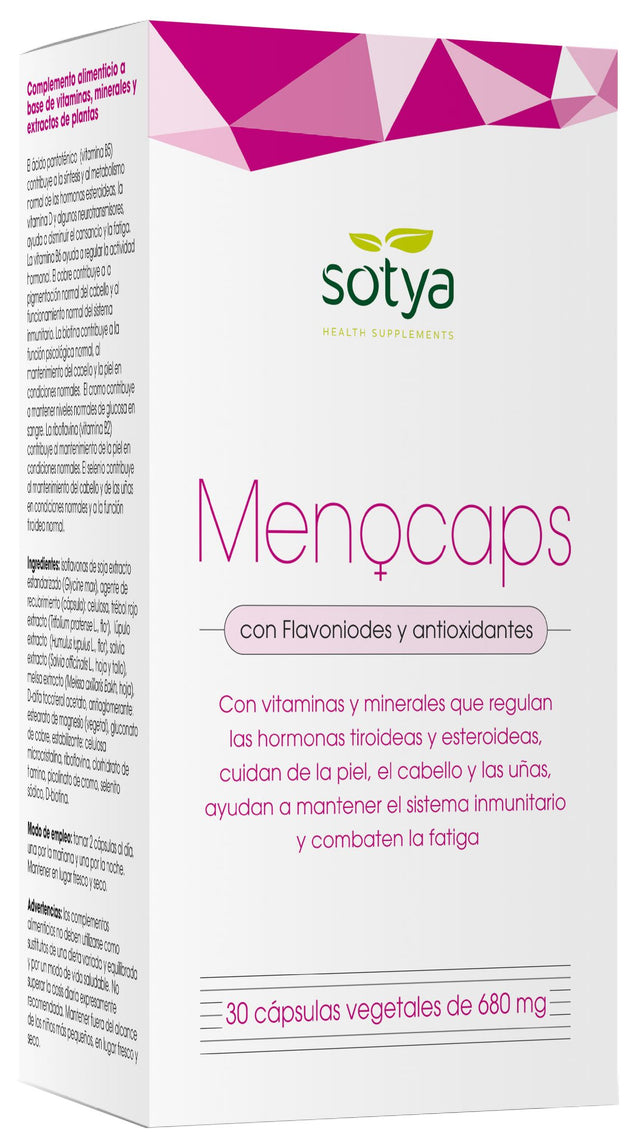 Menocaps · Sotya · 30 cápsulas