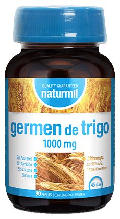 Germen de Trigo 1.000 mg · Naturmil · 90 perlas