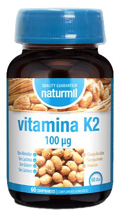 Vitamina K2 · Naturmil · 60 comprimidos