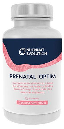 Prenatal Optim · Nutrinat Evolution · 60 cápsulas