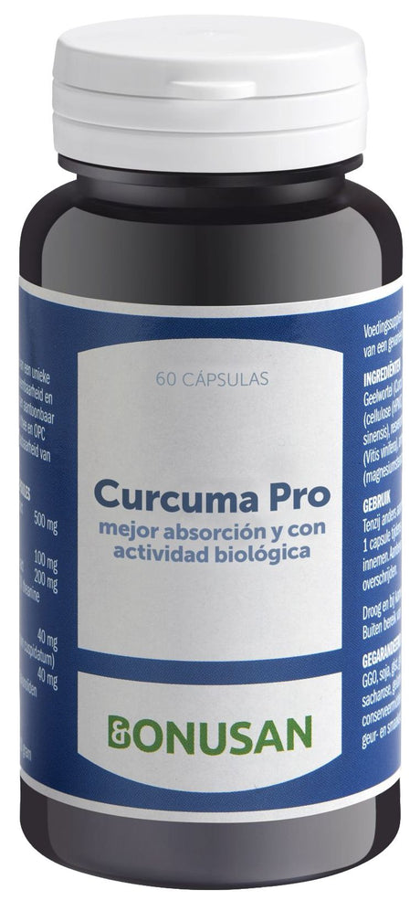 Cúrcuma PRO · Bonusan · 60 cápsulas