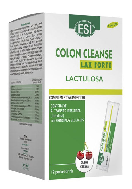 Colon Cleanse Lax Forte Lactulosa Pocket Drink · ESI · 12 monodosis