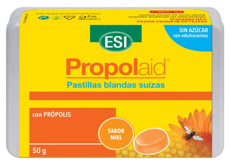 Propolaid Pastillas Blandas Suizas con Miel · ESI · 50 gamos