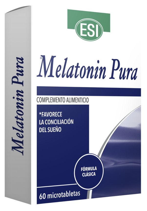 Melatonin Pura 1 mg · ESI · 60 comprimidos