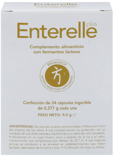 Enterelle Plus · Bromatech · 24 cápsulas