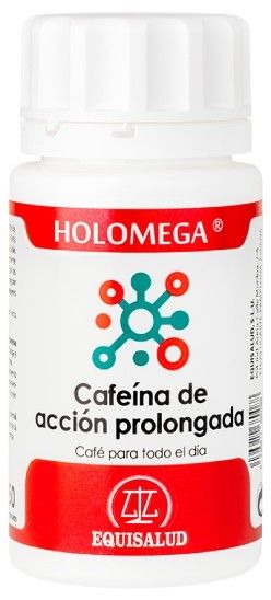 Holomega Cafeína de Acción Prolongada · Equisalud · 50 cápsulas