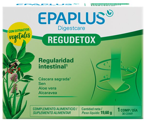 Digestcare Regudetox · Epaplus · 30 comprimidos