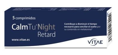 CalmTu Night Retard Redux · Vitae · 5 comprimidos