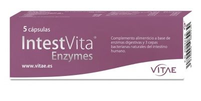 IntestVita Enzymes Redux · Vitae · 5 cápsulas