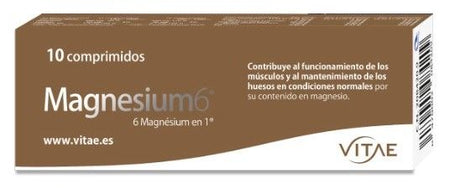 Magnesium6 Redux · Vitae · 10 comprimidos