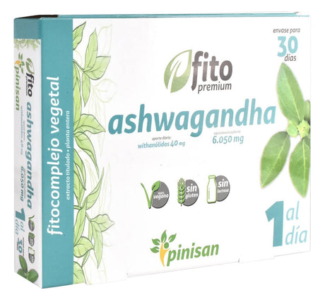 FitoPremium Ashwagandha · Pinisan · 30 cápsulas