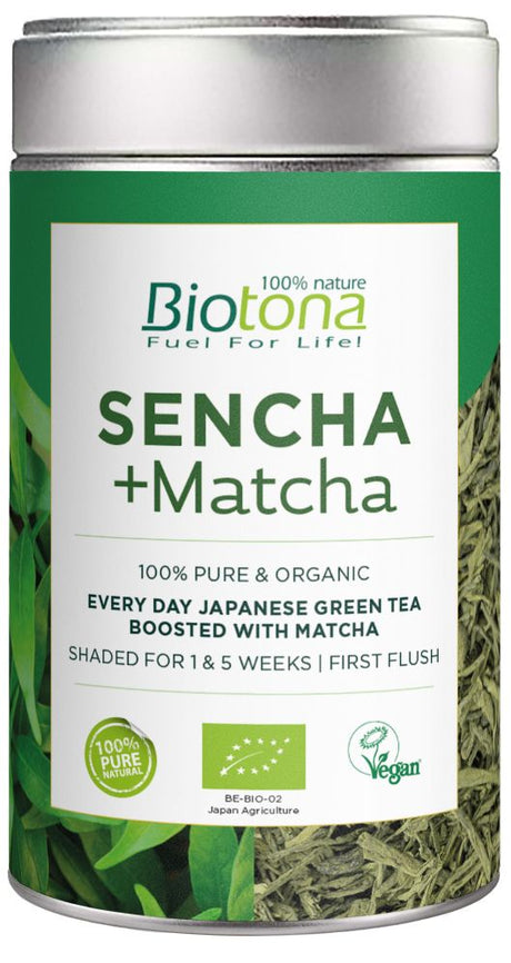 Té Sencha + Matcha · Biotona · 80 gramos