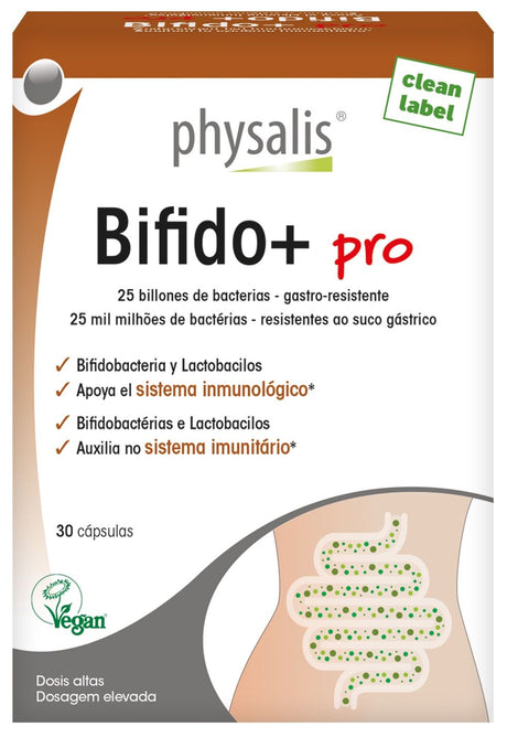 Bifido+ Pro · Physalis · 30 cápsulas