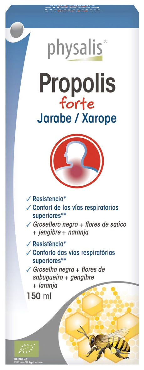 Jarabe de Propolis Forte Bio · Physalis · 150 ml