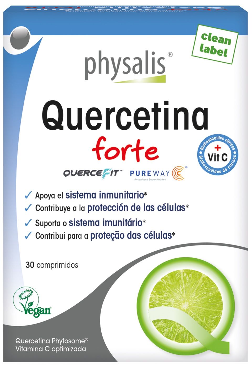 Quercetina Forte · Physalis · 30 comprimidos