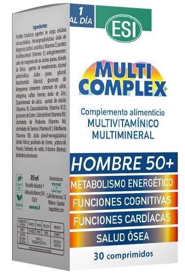 Multicomplex Hombre 50+ · ESI · 30 comprimidos