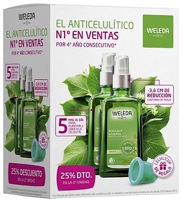 Pack Aceite de Abedul + Celulicup de Regalo · Weleda · 2x100 ml