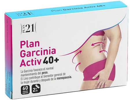 Plan Garcinia Activ 40+ · Plameca · 60 cápsulas