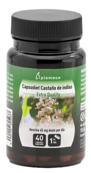 Castaño de Indias Capsudiet · Plameca · 40 cápsulas