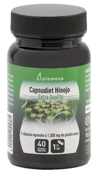 Hinojo Capsudiet · Plameca · 40 cápsulas