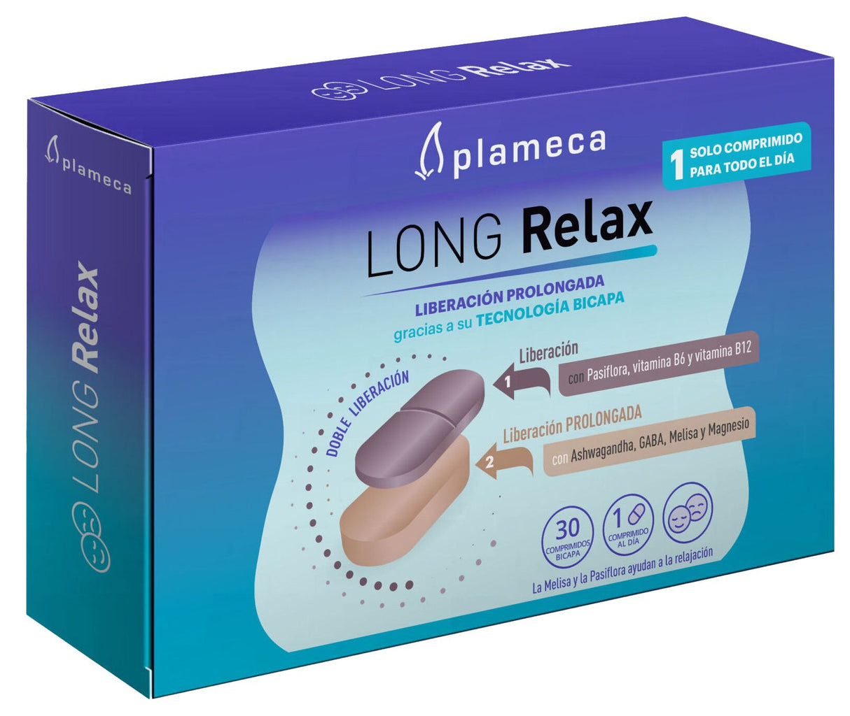 Long Relax · Plameca · 30 comprimidos