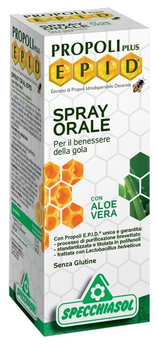 Epid Spray Oral con Aloe Vera · Specchiasol · 15 ml