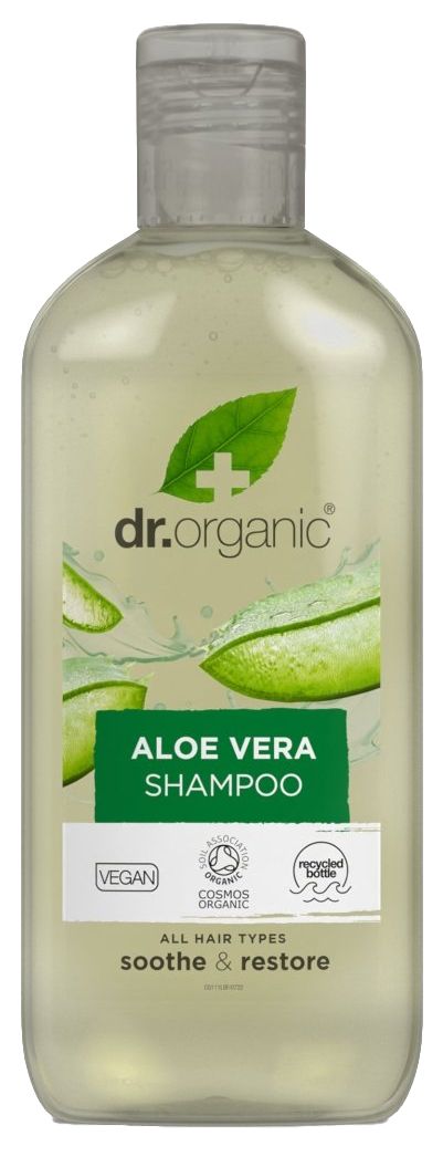 Champú Aloe Vera · Dr Organic · 265 ml