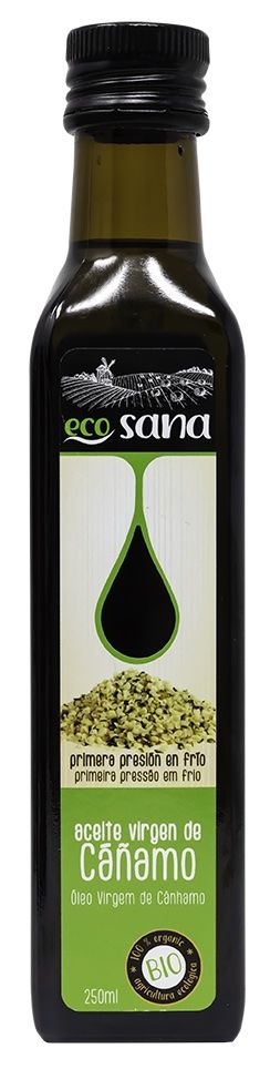 Aceite Virgen de Cáñamo Bio · Ecosana · 250 ml