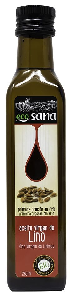 Aceite Virgen de Lino Bio · Ecosana · 250 ml