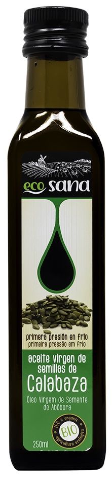 Aceite Virgen de Semilla de Calabaza Bio · Ecosana · 250 ml