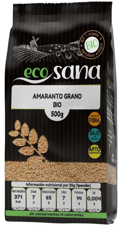 Amaranto Grano Bio · Ecosana · 500 gramos