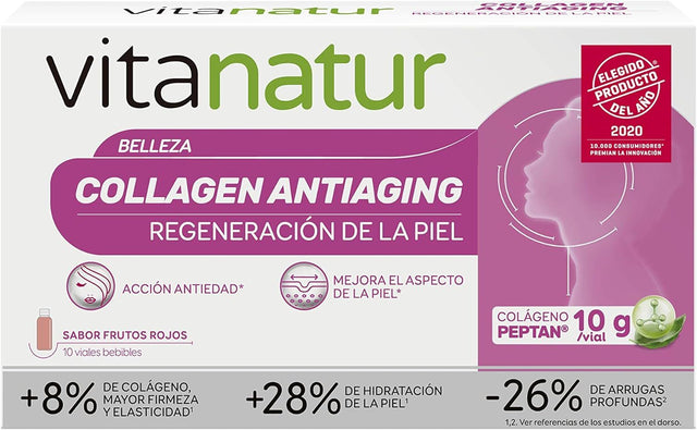 Vitanatur Collagen Antiaging · Faes Farma · 10 viales