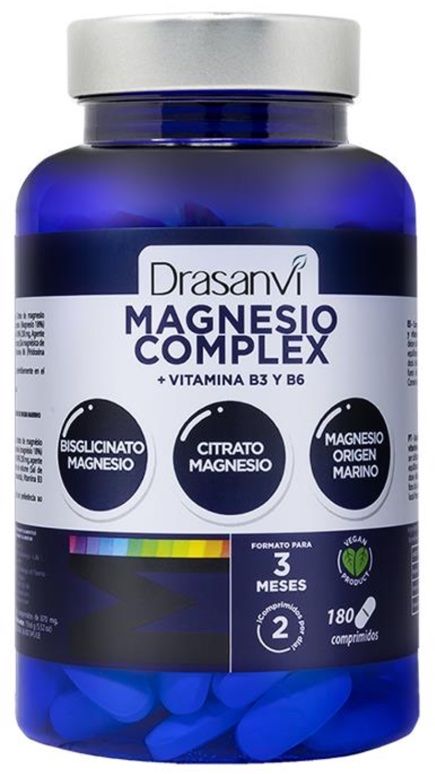 Magnesio Complex · Drasanvi · 180 comprimidos