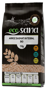 Arroz Basmati Integral Bio · Ecosana · 1 kg