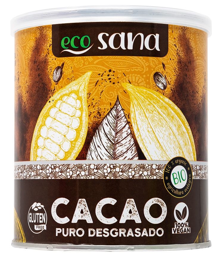 Cacao Puro Desgrasado Bio · Ecosana · 275 gramos