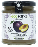 Mermelada Extra de Ciruela Sin Azúcar Bio · Ecosana · 255 gramos