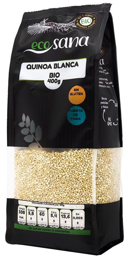 Quinoa Blanca Bio · Ecosana · 400 gramos