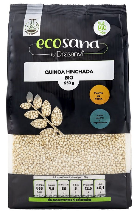 Quinoa Hinchada Bio · Ecosana · 250 gramos