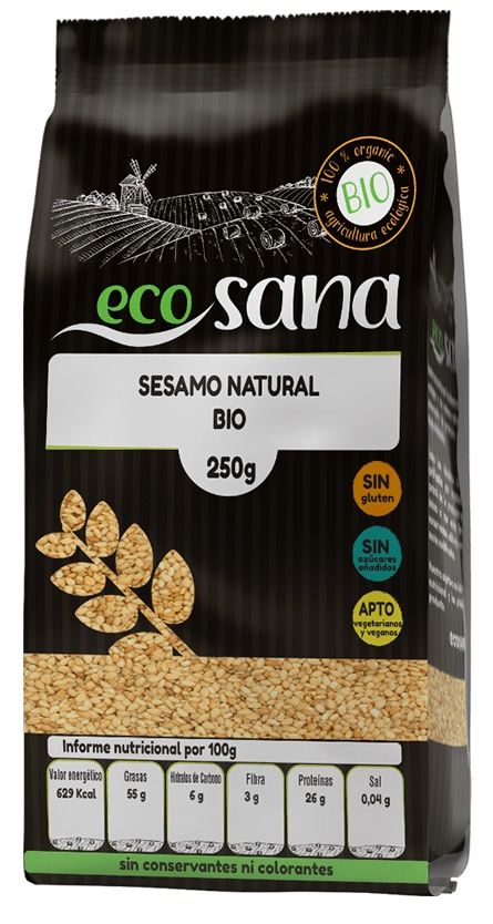 Semilla de Sésamo Natural Bio · Ecosana · 250 gramos