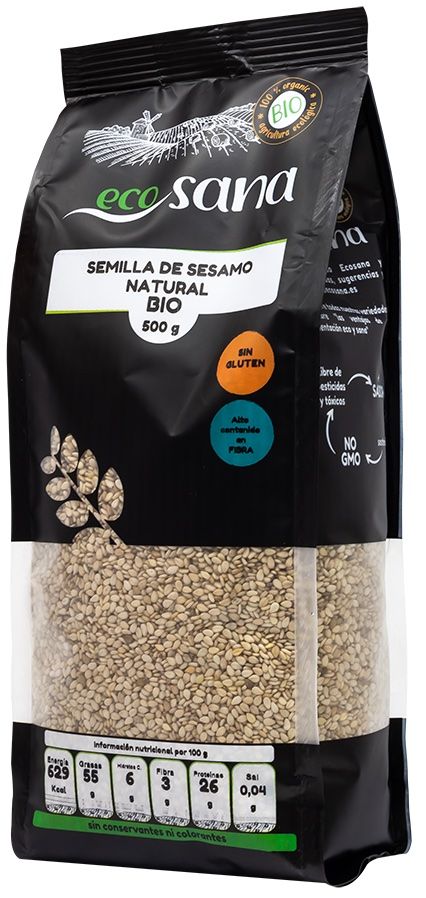 Semilla de Sésamo Natural Bio · Ecosana · 500 gramos