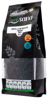 Semilla de Sésamo Negro Bio · Ecosana · 300 gramos