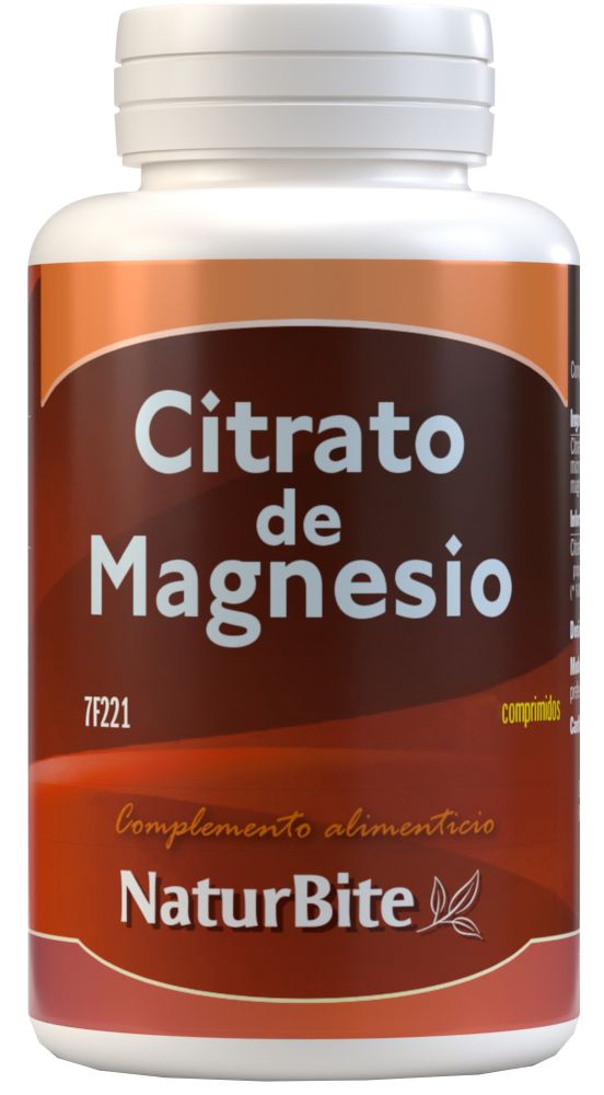 Citrato de Magnesio · NaturBite · 500 comprimidos